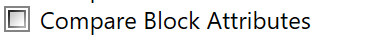 8. Compare Block Attributes check