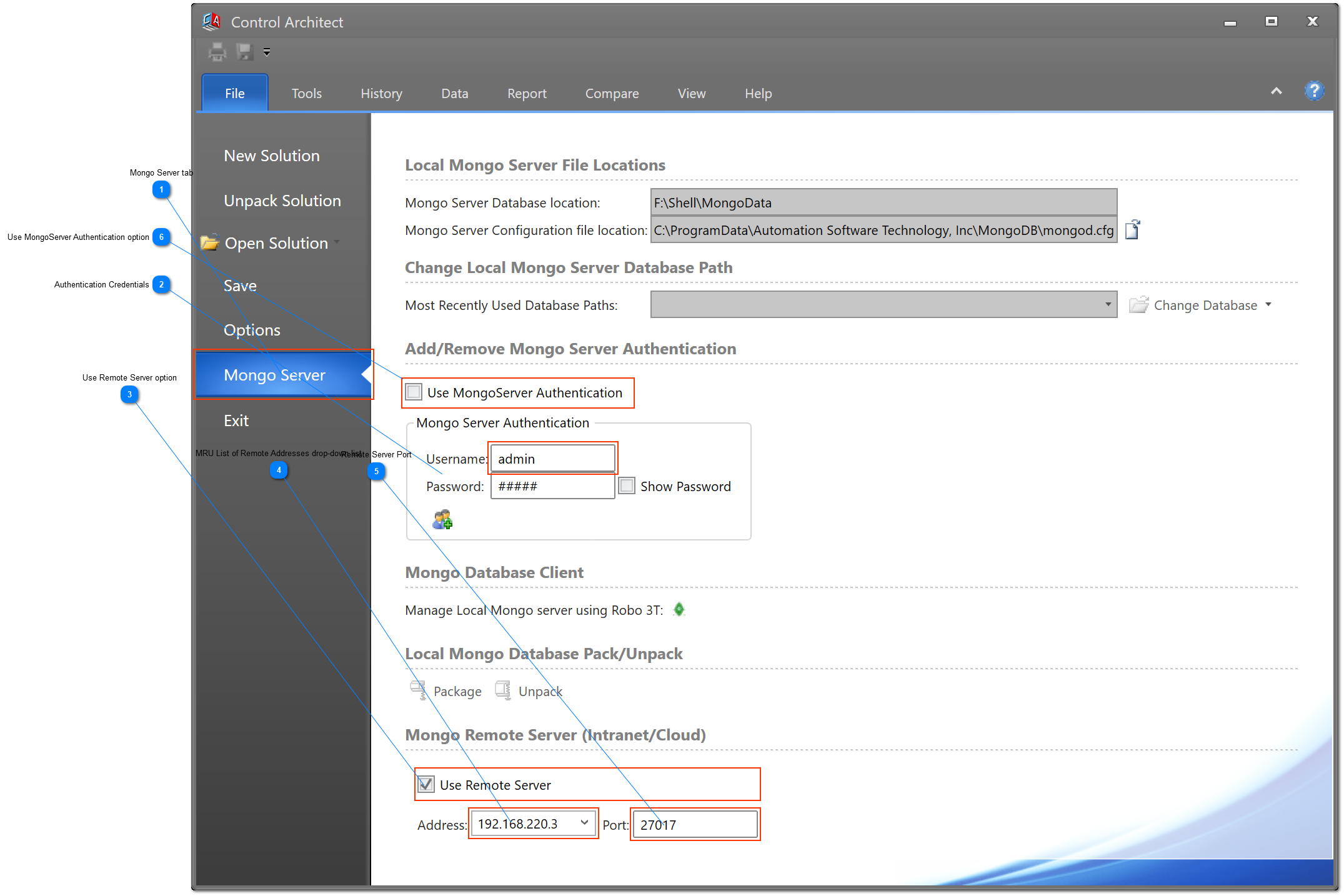 Connecting to Remote Server