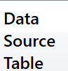 17. Data Source Table column