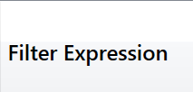 19. Filter Expression column