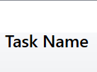 26. Task Name column