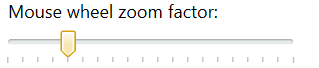 19. Mouse Wheel Zoom Factor