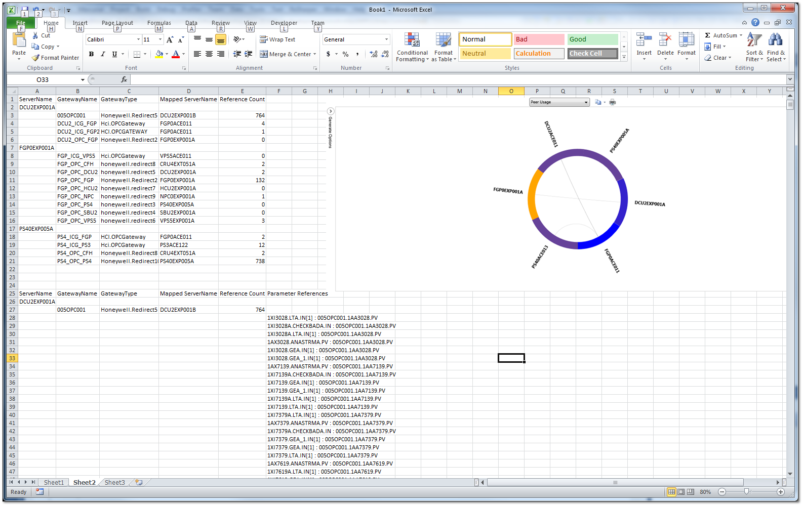 Exporting to Excel