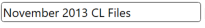 5. Selected CL Folder Path