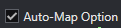 12. Auto-Map: option