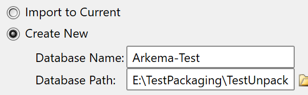 6.  Unpack option