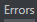 19. Errors View tab