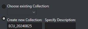 9.  Collection options