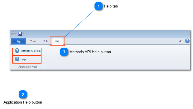 Ribbon Help tab