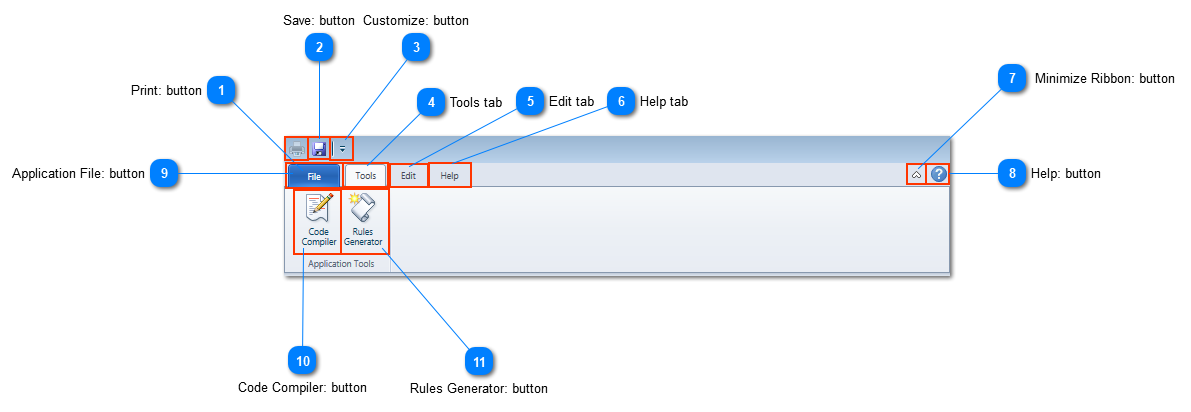 Ribbon Tools tab