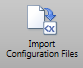 12. Import Configuration Files button